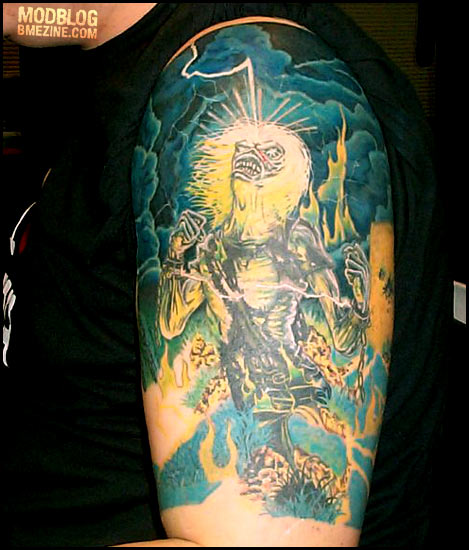 Татуировки Iron Maiden