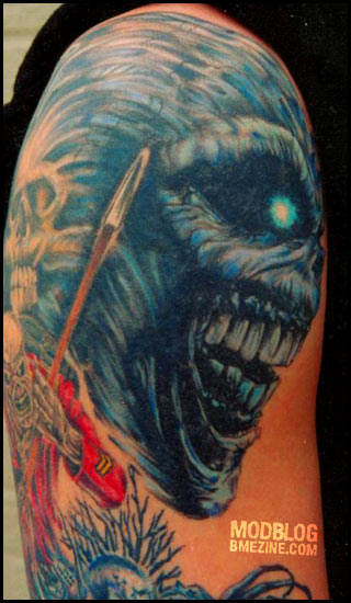 Татуировки Iron Maiden